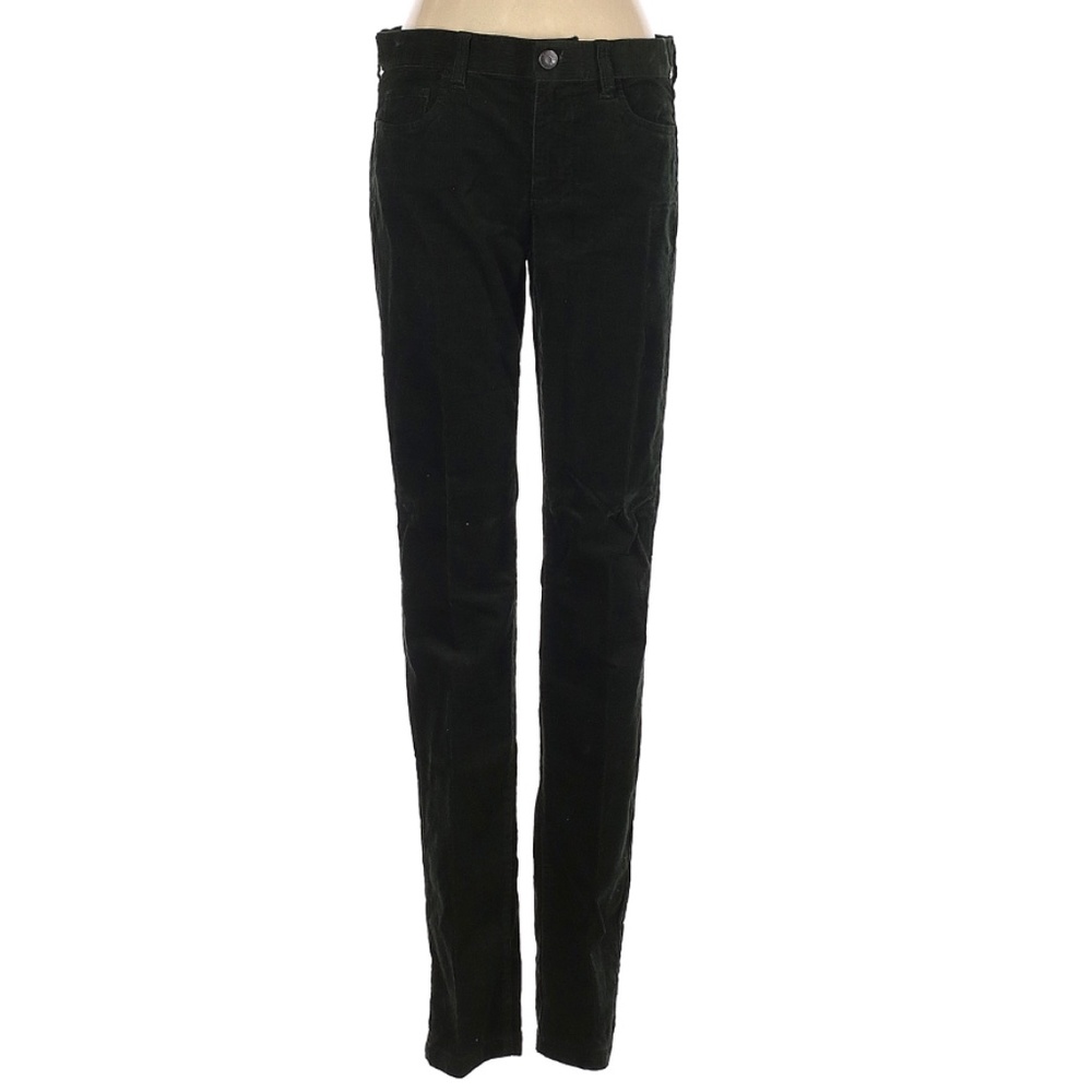 J.Crew Factory Store Solid Dark Green Cords Size 27
